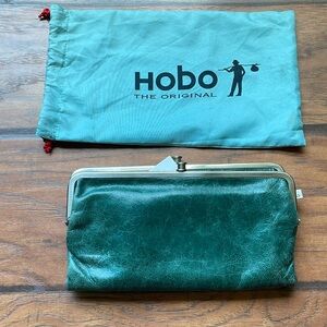 Hobo Lauren Clutch/Wallet Hunter Green